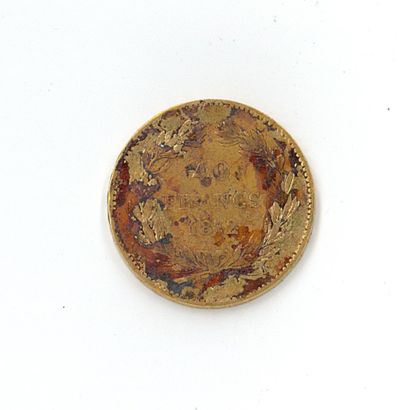 1 gold coin: 40 FF Louis-Philippe Ier 1832...