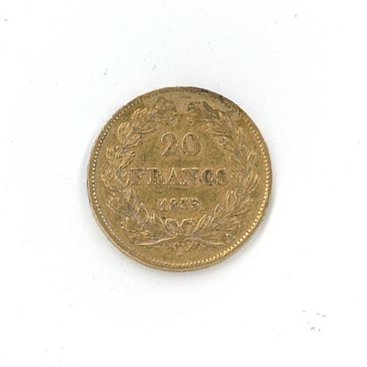 1 gold coin: 20 FF Louis-Philippe Ier 1835...