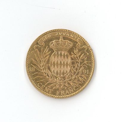 1 monnaie or : 100 F Monaco Albert Ier 1...