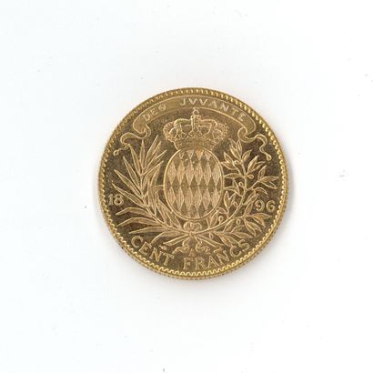 1 monnaie or : 100 F Monaco Albert Ier 1...