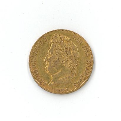 1 gold coin : 20 FF Louis-Philippe Ier 1833...