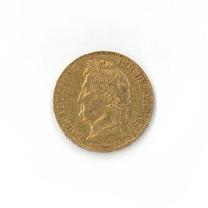 1 gold coin: 20 FF Louis-Philippe Ier 1834...