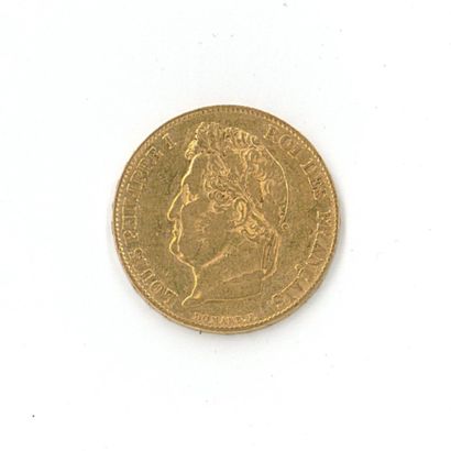 1 gold coin: 20 FF Louis-Philippe Ier 1839...