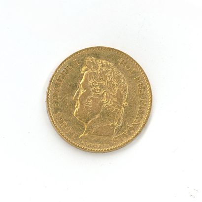 1 gold coin: 40 FF Louis-Philippe Ier 1832...