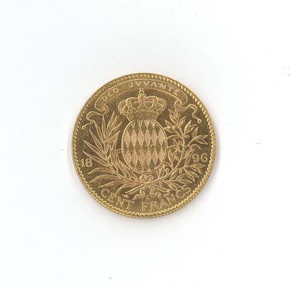 1 monnaie or : 100 F Monaco Albert Ier 1...