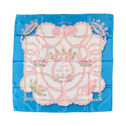 HERMES. Silk square, Le sacre du printemps,...