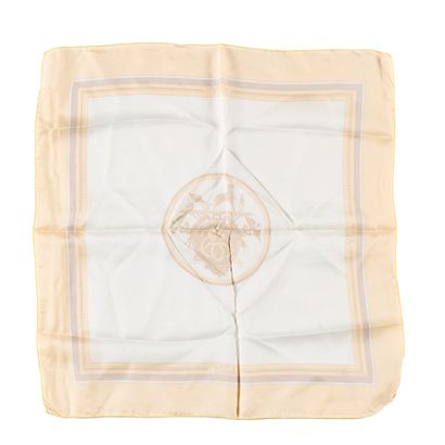 HERMES. Small silk square Gavroche 43 cm...