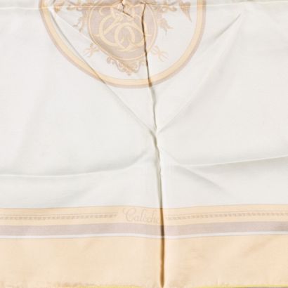 HERMES. Small silk square Gavroche 43 cm...