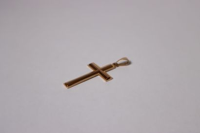 Gold cross 
weight: 1.78 gr
length: 4 cm