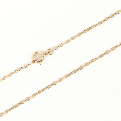 Gold baby chain. 39 cm. 2 g