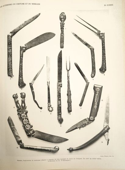 ALLEMAGNE (Henry-René d'). Les accessoires...