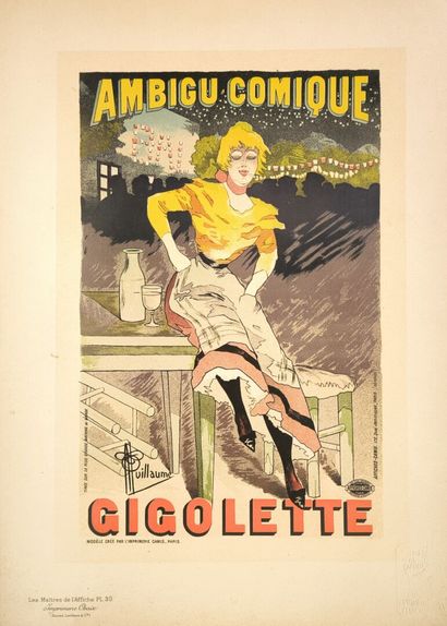 Maîtres de l'Affiche (Les). Set of 13 plates...
