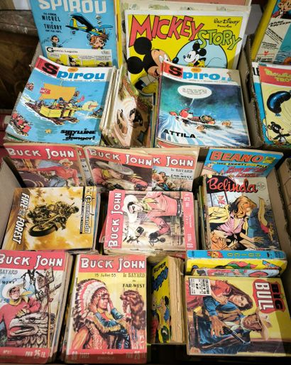 Important lot of approx. 760 French magazines...