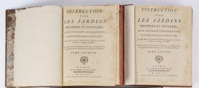 LA QUINTINYE (Jean de). Instruction pour...
