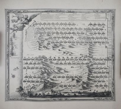 Franche-Comté (and other). Set of 7 maps...