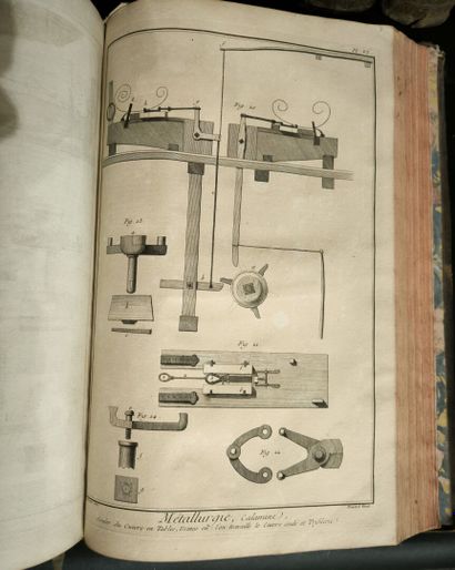 Encyclopedia. Set of 15 disparate in-folio...