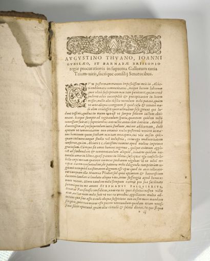 ALCIAT (Andrea). Omnia Andreae Alciati V.C....