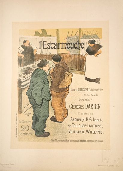 Maîtres de l'Affiche (Les). Set of 13 plates...