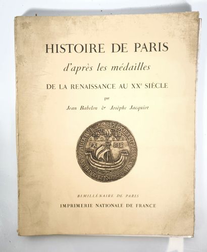 NUMISMATICS. Set of books and sales catalogs:...