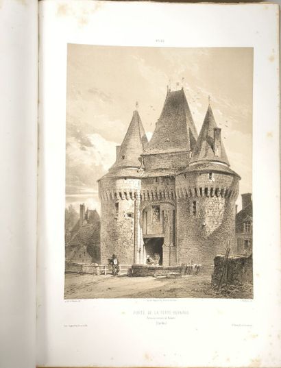 WISMES (Baron de). Le Maine et l'Anjou historiques,...