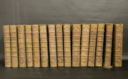 Encyclopedia. Set of 15 disparate in-folio...
