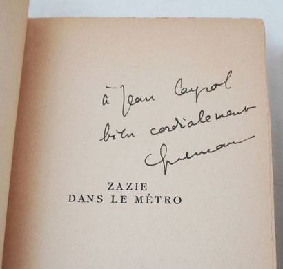 QUENEAU (Raymond), Zazie dans le métro. 2nd...