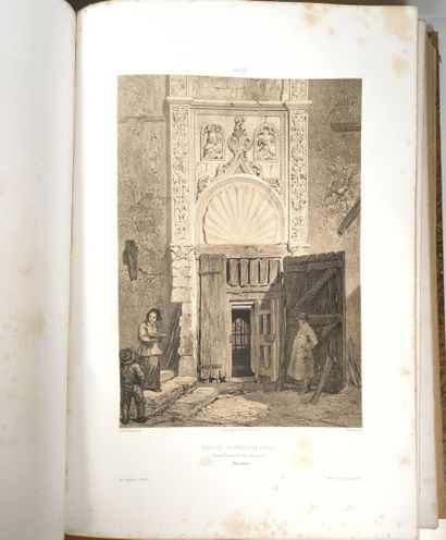 WISMES (Baron de). Le Maine et l'Anjou historiques,...