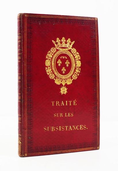 DECHALOTTE (J. F.). Traité sur les subsistances...