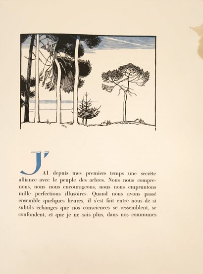 BURNOT (Philippe) & PAUPHILET (Albert). Trees....