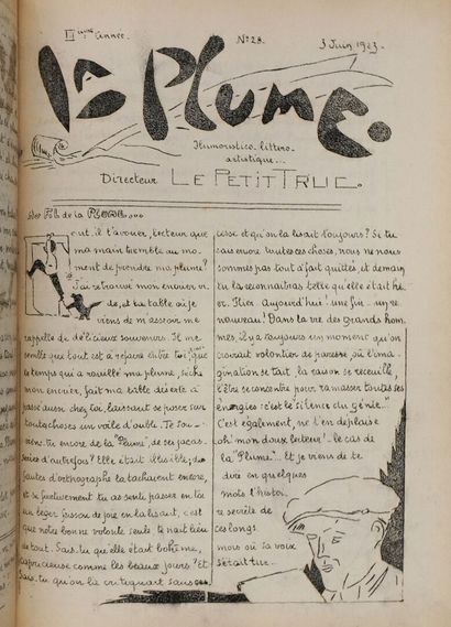Dreux - LA PLUME, organ of the Godeau Conference....