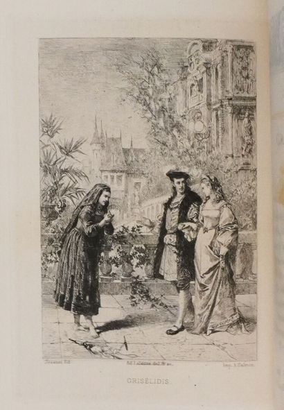PERRAULT (Charles). Les Contes de Ch. Perrault...