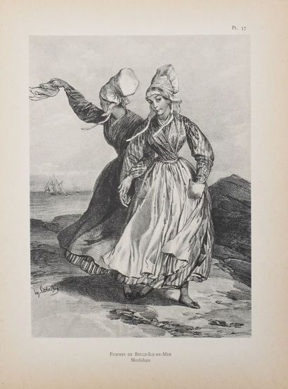 Bretagne - LALAISSE (Hippolyte). Costumes...