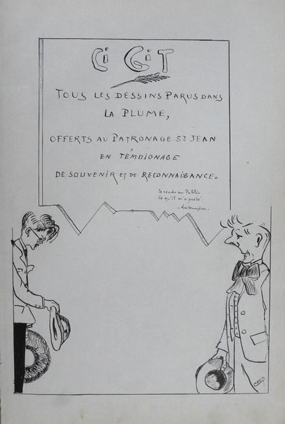 Dreux - LA PLUME, organ of the Godeau Conference....