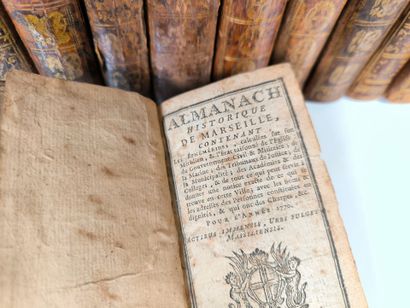 Provence. Almanach historique de Marseille...