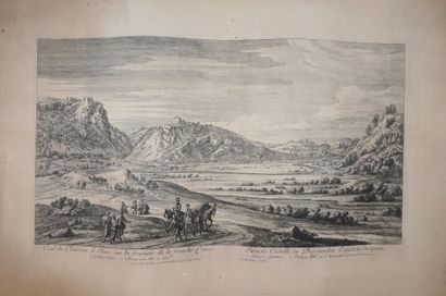 Franche-Comté (and other). Set of 7 maps...