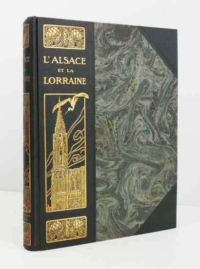 The captive provinces. Alsace and Lorraine....