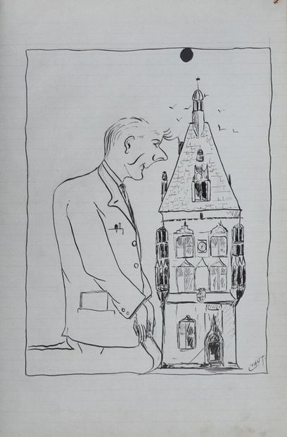 Dreux - LA PLUME, organ of the Godeau Conference....