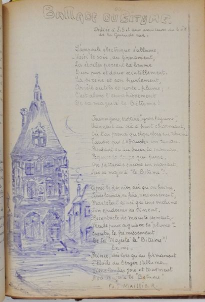 Dreux - LA PLUME, organ of the Godeau Conference....
