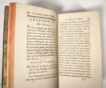 [L'ÉPÉE (Charles-Michel de)]. La Véritable...
