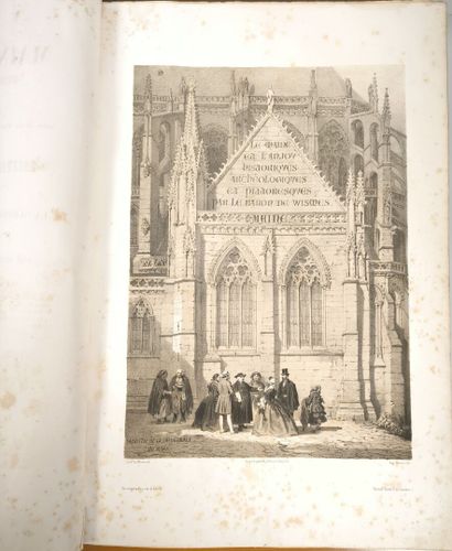 WISMES (Baron de). Le Maine et l'Anjou historiques,...