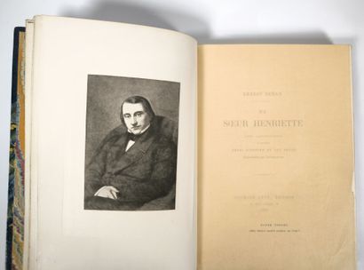 RENAN (Ernest). My sister Henriette. With...