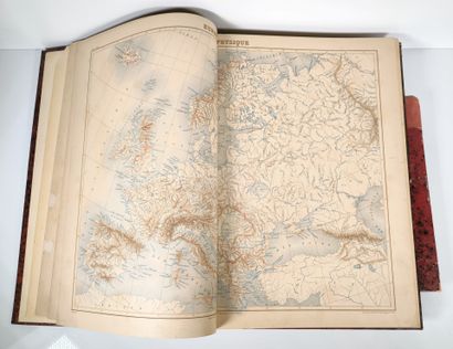 BUREAU (E.). Atlas de géographie militaire...