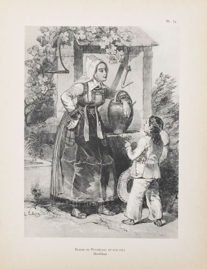 Bretagne - LALAISSE (Hippolyte). Costumes...
