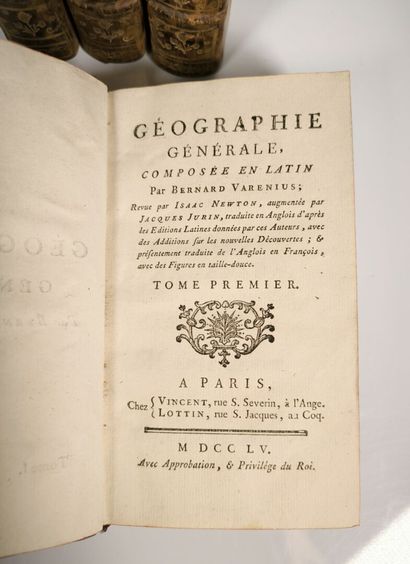 VARENIUS (Bernard). Géographie générale,...
