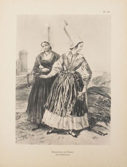 Bretagne - LALAISSE (Hippolyte). Costumes...