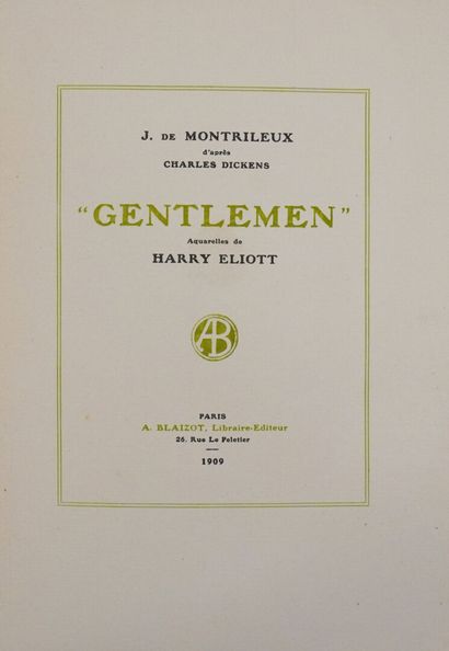 ELIOTT (Harry) & MONTFRILEUX (J. de, pseud....
