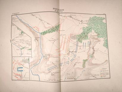 BUREAU (E.). Atlas de géographie militaire...