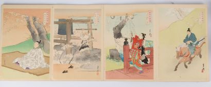 Japan - GEKKÔ (Ogata). 日本花津絵 [Nihon hanazu-e...