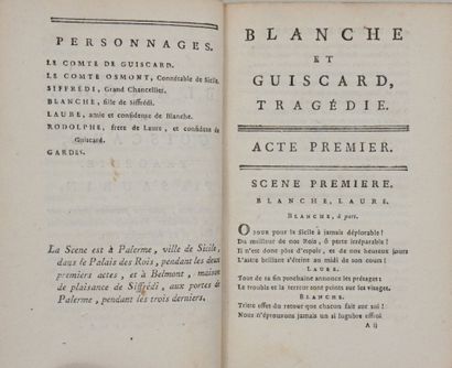 SAURIN (Bernard-Joseph). Dramatic masterpieces....