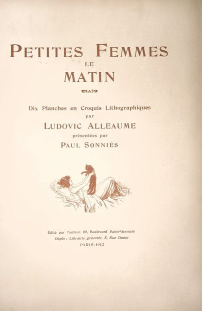 ALLEAUME (Ludovic). Petites Femmes le matin....
